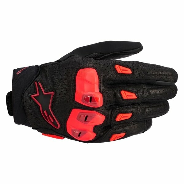 Manusi de piele vara ALPINESTARS SP X 7 XXL Negru/Rosu, 2