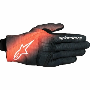 Manusi de vara ALPINESTARS REEF V2 XL Negru/Rosu fluo/Alb