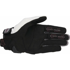 Manusi de vara dama ALPINESTARS STELLA CHROME V2 XL Alb/Burgundy, 3