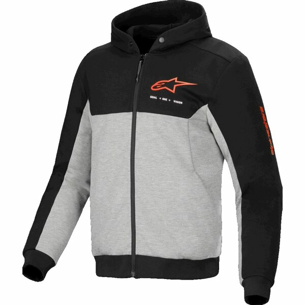 Hanorac de protectie ALPINESTARS CHROME V2 SPORT XXL Negru/Gri/Albastru, 2