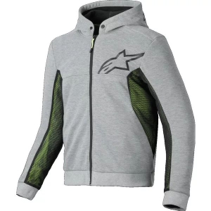 Hanorac de protectie ALPINESTARS CHROME AIR SPORT S Gri/Negru/Galben Fluo, 9