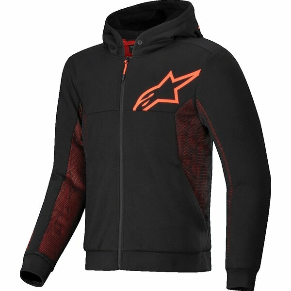 Hanorac de protectie ALPINESTARS CHROME AIR SPORT L Gri/Negru/Galben Fluo, 2