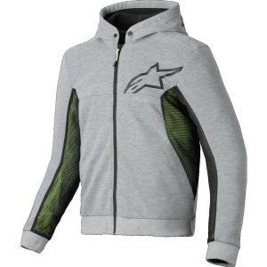 Hanorac de protectie ALPINESTARS CHROME AIR SPORT L Gri/Negru/Galben Fluo, 3