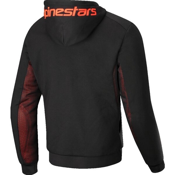 Hanorac de protectie ALPINESTARS CHROME AIR SPORT XL Negru/Rosu fluo, 4