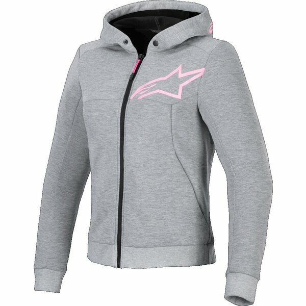 Hanorac de protectie dama ALPINESTARS STELLA CHROME V2 SPORT Negru/Alb XS, 2