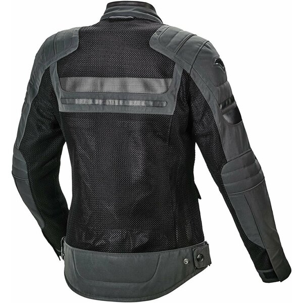 Geaca textil de vara dama MACNA FLUENT Night Eye™ S Gri/Negru, 3