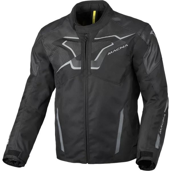 Geaca textil impermeabila MACNA TAZAR 2.0 L Negru/Rosu, 16