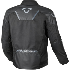 Geaca textil impermeabila MACNA TAZAR 2.0 L Negru/Rosu, 3