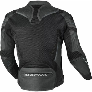 Geaca de vara piele/textil MACNA GALVIC Negru 50, 11