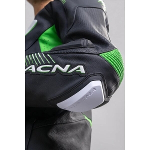 Combinezon de piele 2 piese MACNA ARMADYL 54 Negru/Rosu/Alb, 7