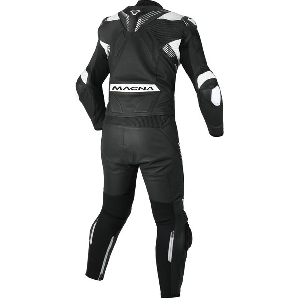 Combinezon de piele 2 piese MACNA ARMADYL Negru/Rosu/Alb 46, 15