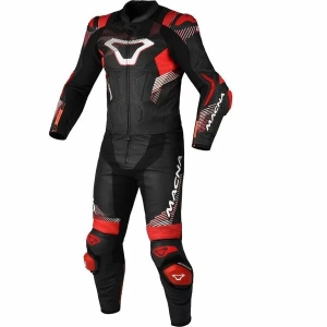Combinezon de piele 2 piese MACNA ARMADYL 54 Negru/Verde, 28