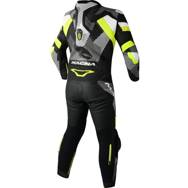Combinezon de piele race 1 piesa MACNA IGNITE Negru 50, 6