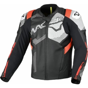 Geaca de piele sport MACNA IGNITE 48 Gri/Negru, 11
