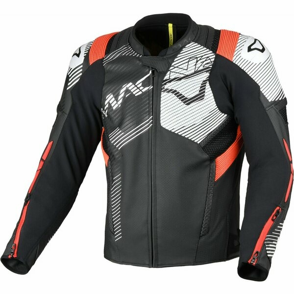 Geaca de piele sport MACNA IGNITE 60 Gri/Negru, 2