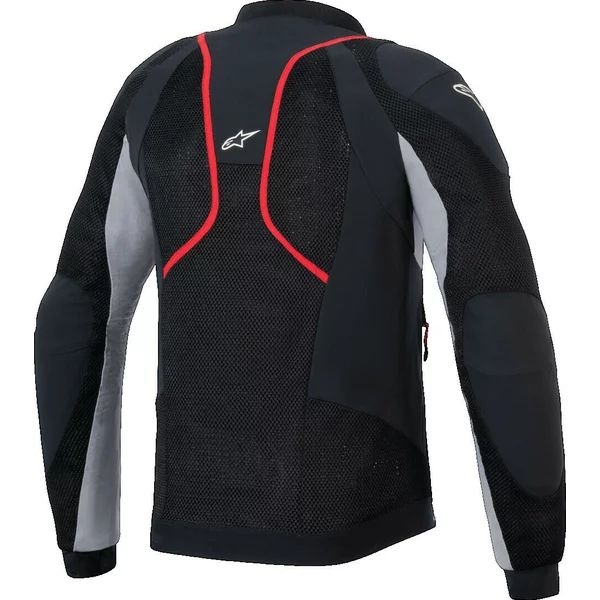 Geaca de vara cu protectii ALPINESTARS TROOP-AIR PRO S Negru/Gri/Rosu, 6