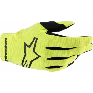 Manusi copii cross-enduro ALPINESTARS RADAR YOUTH L Galben fluo, 11
