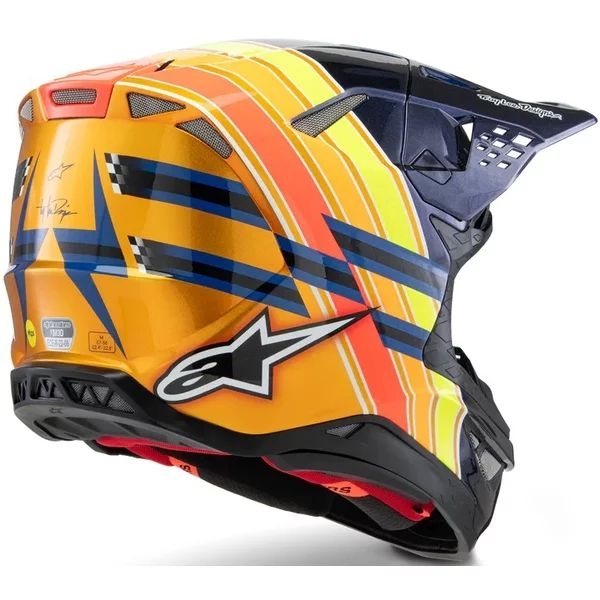 Casca cross-enduro ALPINESTARS SUPERTECH S-M10 TLD EDITION 25 ECE06 M Multicolor, 6