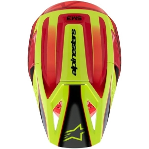 Casca cross-enduro de copii ALPINESTARS S-M3 YOUTH FRAY ECE06 M Negru/Portocaliu, 7