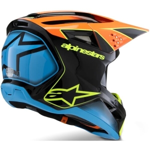 Casca cross-enduro de copii ALPINESTARS S-M3 YOUTH FRAY ECE06 M Negru/Rosu/Galben fluo, 3