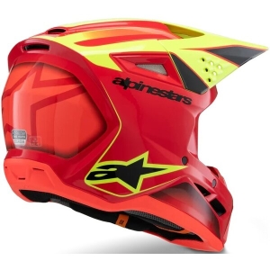 Casca cross-enduro de copii ALPINESTARS S-M3 YOUTH FRAY ECE06 L Negru/Portocaliu, 9