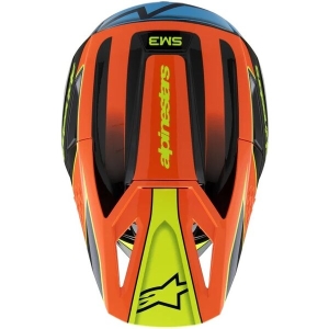 Casca cross-enduro de copii ALPINESTARS S-M3 YOUTH FRAY ECE06 L Negru/Rosu/Galben fluo, 5