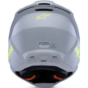 Casca cross-enduro de copii ALPINESTARS S-M3 YOUTH RADIUM ECE06 M Galben fluo/Negru, 19