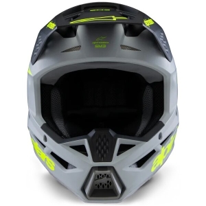 Casca cross-enduro de copii ALPINESTARS S-M3 YOUTH RADIUM ECE06 L Galben fluo/Negru, 11