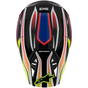 Casca cross-enduro de copii ALPINESTARS S-M3 YOUTH WURX ECE06 S Negru/Galben fluo, 11