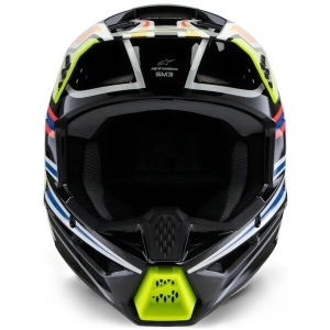Casca cross-enduro de copii ALPINESTARS S-M3 YOUTH WURX ECE06 M Albastru/Rosu/Alb, 7