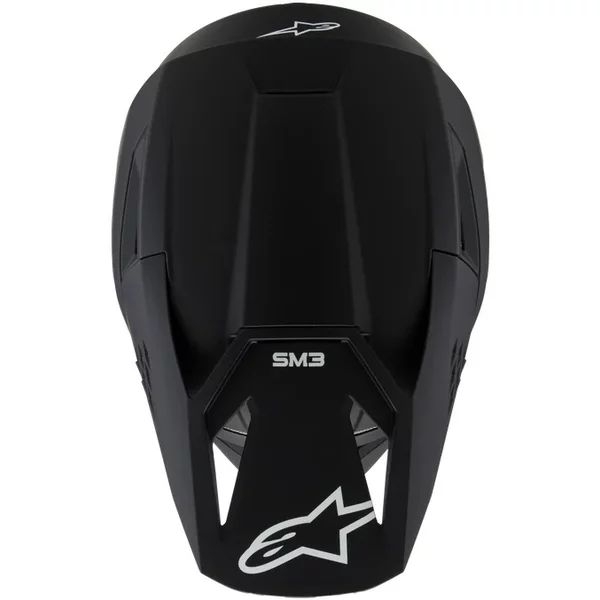 Casca cross-enduro de copii ALPINESTARS S-M3 YOUTH SOLID ECE06 S Negru mat, 4