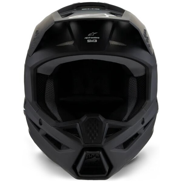 Casca cross-enduro de copii ALPINESTARS S-M3 YOUTH SOLID ECE06 M Negru mat, 5