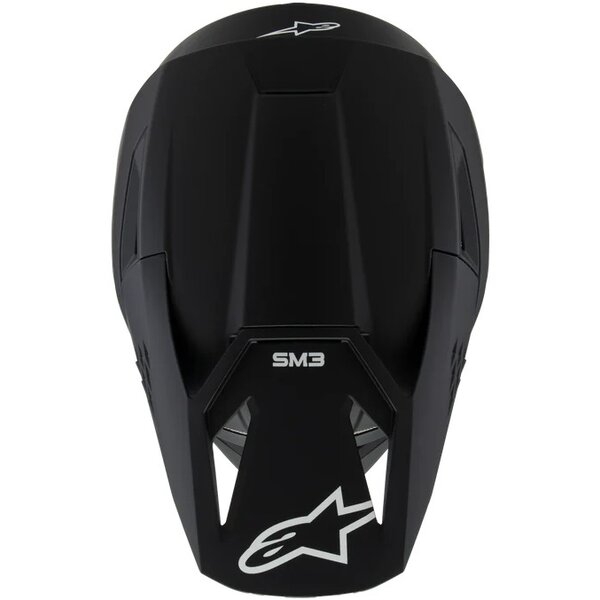 Casca cross-enduro de copii ALPINESTARS S-M3 YOUTH SOLID ECE06 M Negru mat, 8