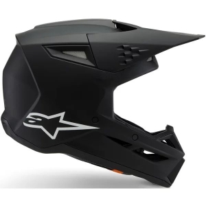 Casca cross-enduro de copii ALPINESTARS S-M3 YOUTH SOLID ECE06 M Negru mat, 4