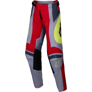 Pantaloni cross-enduro de copii ALPINESTARS RACER MELT YOUTH 28 Portocaliu/Albastru, 4