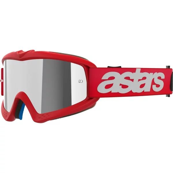 Ochelari cross-enduro de copii ALPINESTARS VISION YOUTH BLAZE MIRROR Rosu, 4