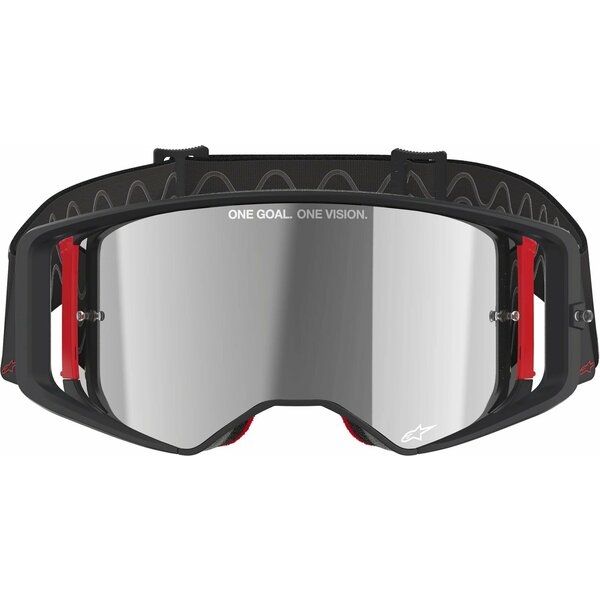 Ochelari cross-enduro ALPINESTARS SUPERTECH CORP MIRROR GOOGLE Alb/Negru, 6