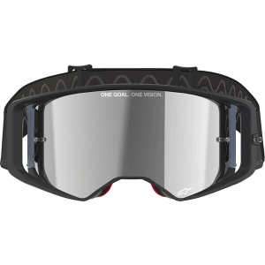 Ochelari cross-enduro ALPINESTARS SUPERTECH CORP MIRROR GOOGLE Alb/Negru, 9