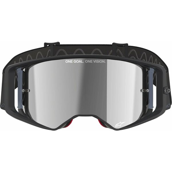 Ochelari cross-enduro ALPINESTARS SUPERTECH CORP MIRROR GOOGLE Alb/Auriu, 3