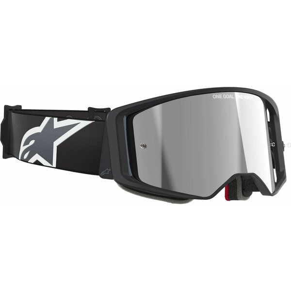 Ochelari cross-enduro ALPINESTARS SUPERTECH CORP MIRROR GOOGLE Negru/Rosu, 6