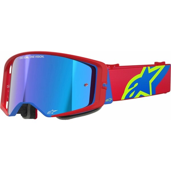 Ochelari cross-enduro ALPINESTARS SUPERTECH CORP MIRROR GOOGLE Negru/Rosu, 21