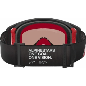 Ochelari cross-enduro ALPINESTARS SUPERTECH CORP MIRROR GOOGLE Negru/Rosu, 13
