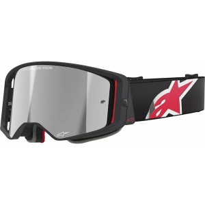 Ochelari cross-enduro ALPINESTARS SUPERTECH CORP MIRROR GOOGLE Negru/Rosu, 16
