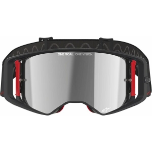 Ochelari cross-enduro ALPINESTARS SUPERTECH CORP MIRROR GOOGLE Negru/Rosu, 17