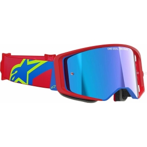 Ochelari cross-enduro ALPINESTARS SUPERTECH CORP MIRROR GOOGLE Negru/Rosu, 20