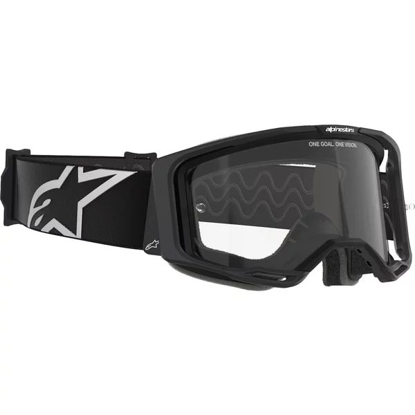 Ochelari cross-enduro ALPINESTARS VISION 8 CORP GOGGLE Negru, 4