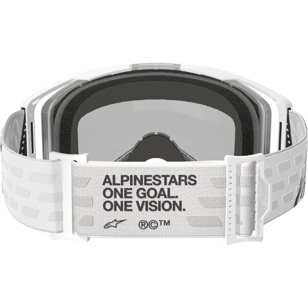 Ochelari cross-enduro ALPINESTARS VISION 8 CORP MIRROR GOGGLE Alb/Argintiu, 21