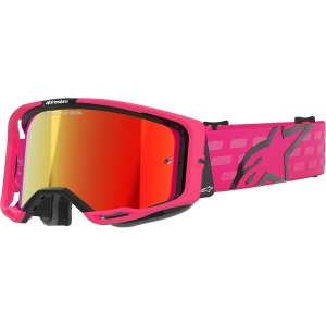 Ochelari cross-enduro ALPINESTARS VISION 8 CORP MIRROR GOGGLE Alb/Argintiu, 18