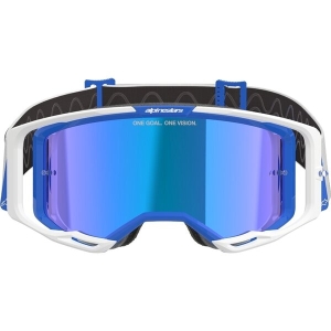 Ochelari cross-enduro ALPINESTARS VISION 8 CORP MIRROR GOGGLE Negru/Galben/Roz, 25