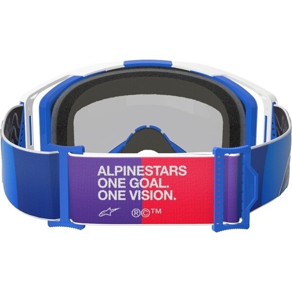 Ochelari cross-enduro ALPINESTARS VISION 8 CORP MIRROR GOGGLE Mov/Gri/Argintiu, 3